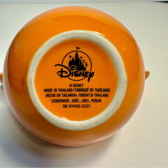 NWT. Disney Parks Mickey Mouse Icon Orange Citronella Ceramic Candle. - Picture 7 of 9